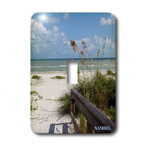 3dRose LLC lsp_30727_1 Sanibel Beach Awaits Single Toggle Switch