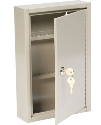 SteelMaster Locking Key Cabinet Box Storage Organizer Container 30-Key Sand NEW