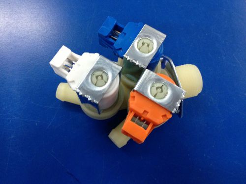 3-Pcs 3-Way Water Valve 120V For Wascomat Washer  # 823654  ~Free Shipping~