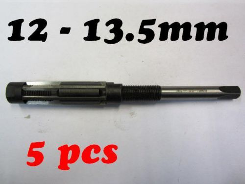 5pcs vintage soviet 5 blades adjustable size range 12-13,5mm hand reamer for sale