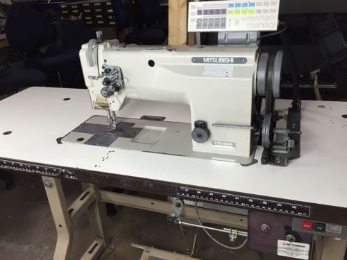 Mitsubishi double needle sewing machine lt2-2230 for sale