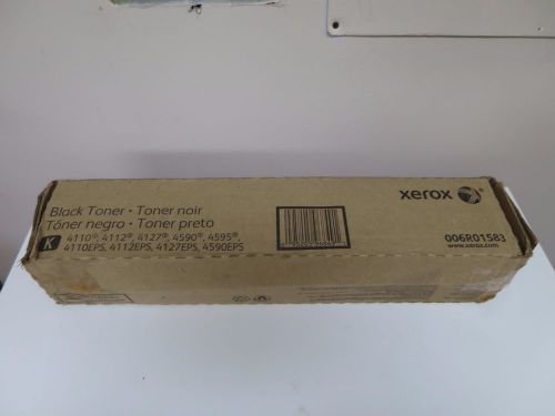 LOT OF (4) XEROX 6R1583 TONER 006R01583 FOR 4110 4112 4127 4590 4595 BLACK OEM