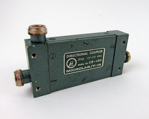 Microlab / FXR CB-48N Directional Coupler - 20dB, 1.0-2.0GHz