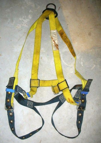 Used safety harness and safe stop fall protection restraint arrester parts for sale