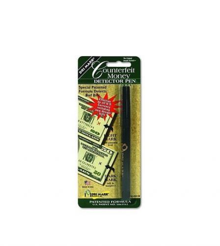Dri mark smart money counterfeit bill detector pen for use with u.s. currency for sale