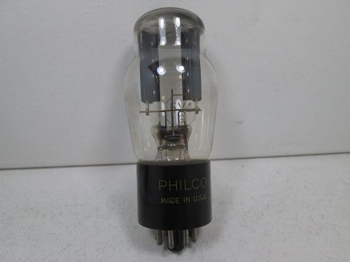 Philco (sylvania made) 5y4g coke bottle rectifier vacuum tube tested #e.1315 for sale