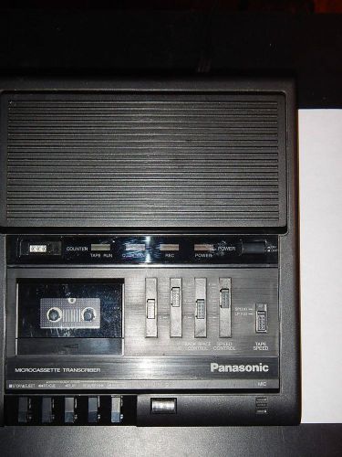 Used Panasonic Microcassette Transcriber RR 930 Player Recorder Tested