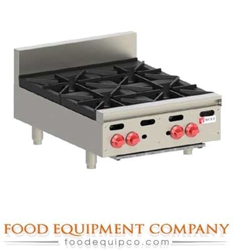 Wolf AHP424 Achiever Hotplate Gas, 24&#034; W, (4) Open Burners