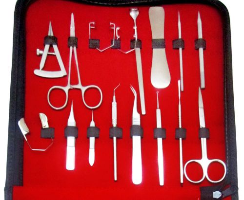 New 33 Pcs Ophthalmic Cataract Eye Micro Surgery Surgical Instruments SET Kit