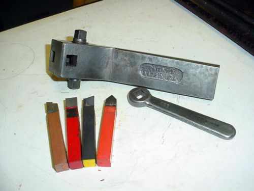 Forged # 2 elk tool-usa carbide turning holder for 7/16&#034; tool bits free shipping for sale