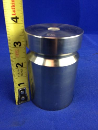 TROEMNER 5 LB STAINLESS STEEL CALIBRATION WEIGHT