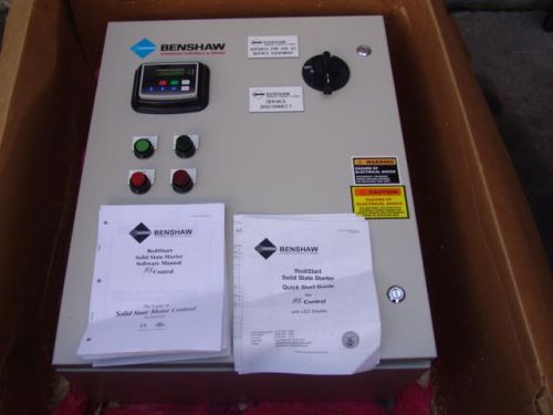 Benshaw redistart solid state motor control  25 hp   new for sale