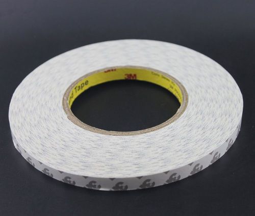 Rextin Brand New 50M 3M Doubled Sided Tape Adhesive White 10mm Width for All ...