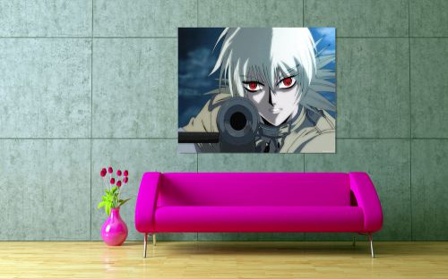 Canvas Print ,Wall Art,HD,Hellsing,Anime,Decal,Banner
