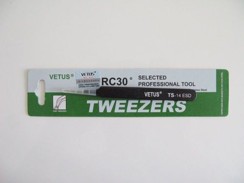 VETUS TS-14 ESD Original Genuine High Quality Anti-static Switzerland Tweezers