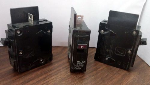 BQ1B015 - Siemens / ITE  Circuit  Breakers - LOT OF 3! (CB008)