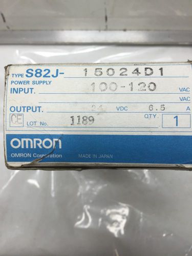 NEW OMRON S82J-15024D1 POWER SUPPLY