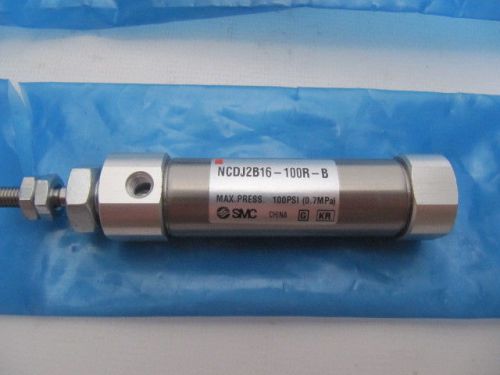(NEW) SMC Pneumatic Cylinder NCDJ2B16-100R-B