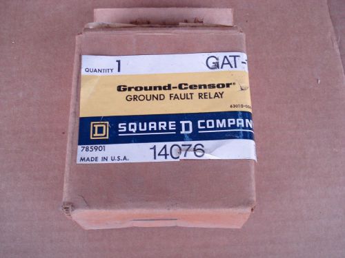 SQ D GROUND CENSOR RELAY GAT-12