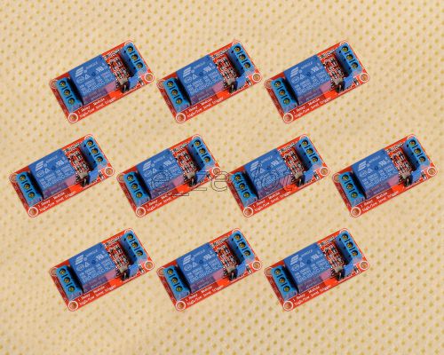 10pcs for arduino 5v 1-channel relay module with optocoupler h/l level triger for sale