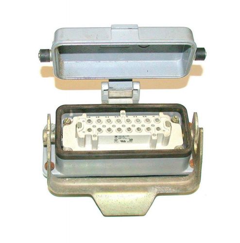 Wiedmuller    hdc-he-16bs  16-pin female connector w/housing and gaskets for sale
