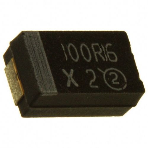 Qty: 5, vishay tantalum tr3 100uf capacitor 16v 10% smd tr3d107k016c0100 for sale