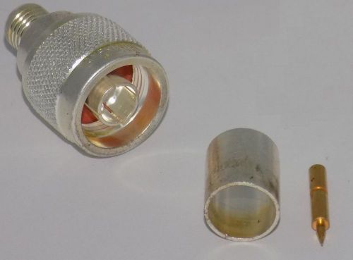1x  Amphenol RF 82-4332 - Coaxial Threaded Cable Crimp Connectors 50 Ohm 11 GHz