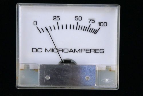 Modutec 64FW DUA 100 DC Microamperes Meter **FAST SHIP*