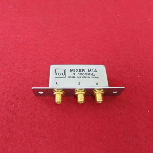 Watkins Johnson WJ M1A  3 - 1000 MHz  50 MA Maximum Input SMA Mixer