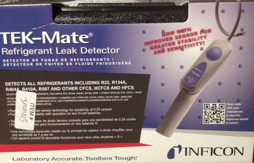 Inficon tek-mate 705-202-g1 refrigerant leak detector r22 , r134a , r410a etc. for sale