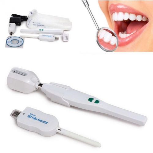 Dental Wireless Intraoral Intra Oral Camera USB 2.0 1/4 HD CMOS 6 LED Mega