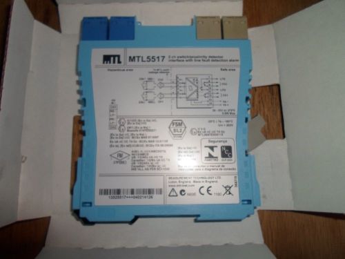 MEASUREMENT TECHNOLOGY MTL5517 TWO CHANNEL LINE FAULT DETECTION (NEW IN BOX)