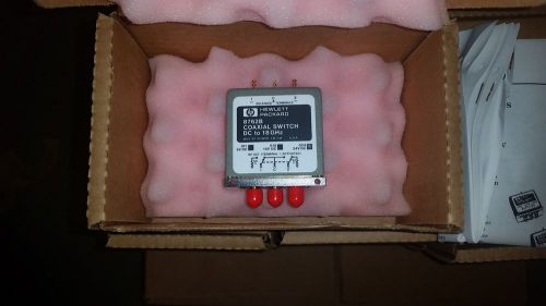 HP 8762B-Coaxial Switch-DC to 18 GHz (10 in total)