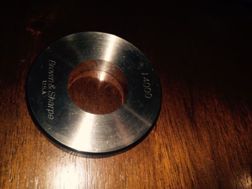 Brown &amp; Sharpe D80 1.4000 Micrometer Set Ring