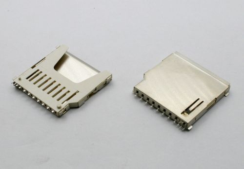5pcs sd memory card socket connector adapter plug hw-sd-001-02 for sale