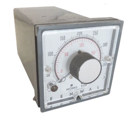 Fenwal 550 dual point temperature controller type j 1/4 din 55-011140-302 for sale