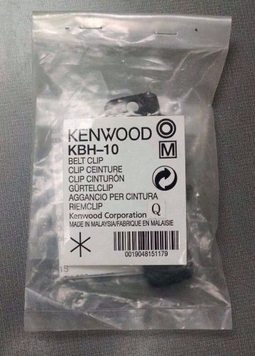 New oem kenwood kbh-10 spring action belt clip tk2313 tk3312 tk2400 tk3400 etc for sale