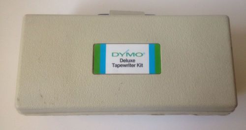 Dymo deluxe tapewriting kit for sale