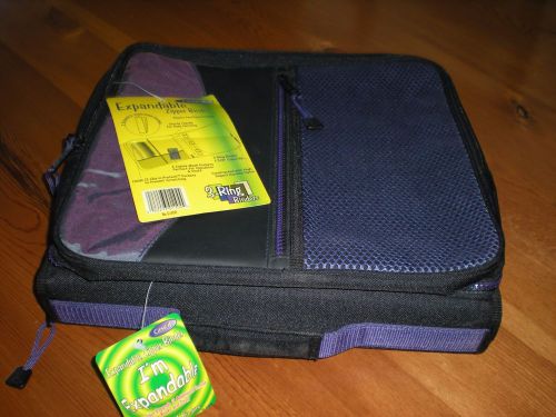 Expandable zipper binder **new** for sale