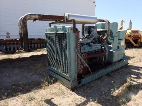 Detroit delco 300 kw generator skid mounted (stock #1836) for sale