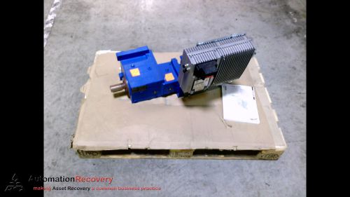 Comau gst07-3m var 090c32 motor/reducer w/ 8400 protec inverter drive, new* for sale