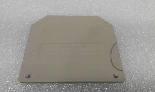 Lot of 5 - 105010 weidmuller wap end plate / partition for sale