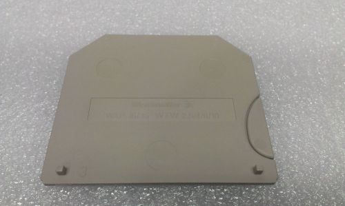 Lot of 5 - 105010 WEIDMULLER WAP END PLATE / PARTITION