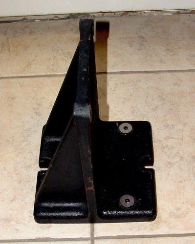 Bridgeport right angle bracket for rotary table vertical bracket used for sale