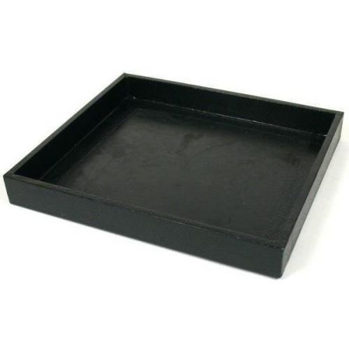 Black Faux Leather Display Tray