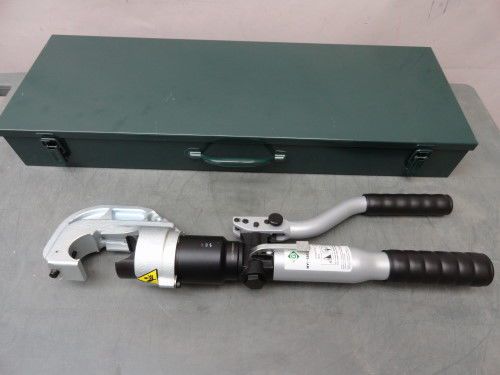 Greenlee hk1240 manual hydraulic crimping crimper crimp tool - 12 ton - u die for sale