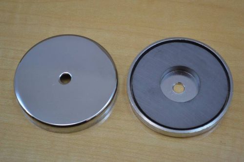 80 lb pull ceramic magnetic round base 2.6&#034; diameter rb70 magnet for sale