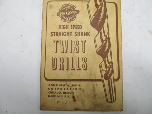 (12) AMERICAN MADE Drills, 1/8&#034;(.125), Special O/A Length 4-5/8&#034; Long.