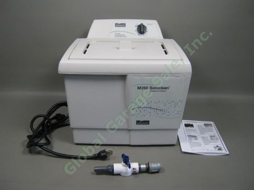 Midmark soniclean m250 ultrasonic tabletop dental instrument cleaner bath w/ lid for sale