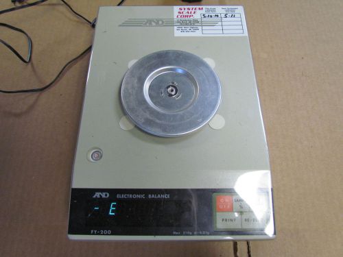 A&amp;D Corp. AND FY-200 Electronic Balance Lab Scale 210